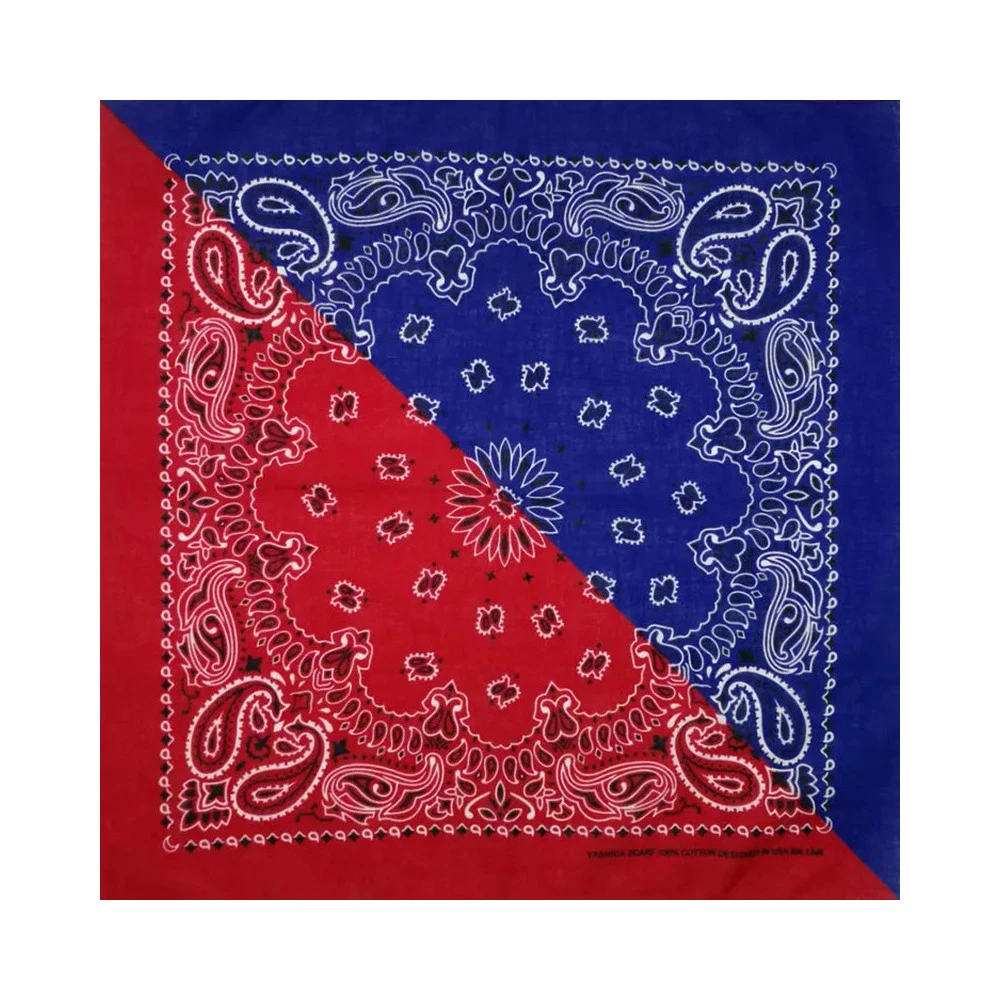Multifunction Colorful Fashionable paisley pattern Bandanas Ladies magic square printed headband large handkerchief