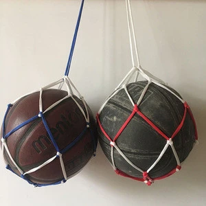 Multifunctional Single Ball Carrier Net Bag Durable Mesh Storage Sports Ball Holder  for Basketball Football Volleyball Soccer