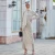 Import Muslim women maxi dress with lining floral print Dubai Abaya Turkey Islamic clothing Party dress from China