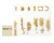 Import NA0199 Gold Nail Art Decorations Studs Accessories Nails Design Jewelry Manicure Metal Nail Charms Stone 3D Supplies from China
