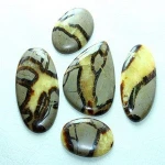 Natural Septarian Smooth Cabochon Mix Shape Loose Gemstone