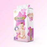 Nb Size OEM&ODM Baby Goods Soft and Breathable Safe Leak Guard Super Absorption Baby Training Pant Disposable Non-Woven Baby Diapers
