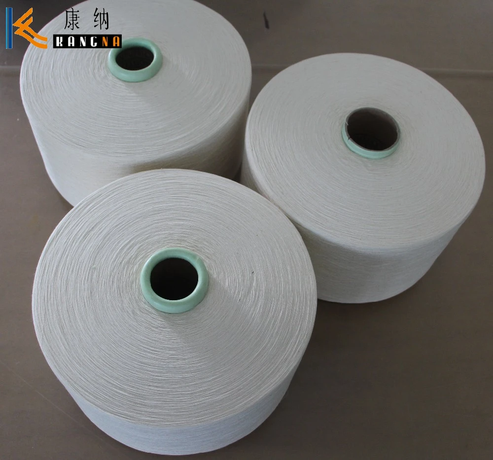 Ne 32/1 100% Cotton Carded Open End Yarn Unwaxed For Weaving/Knitting Contamination Free