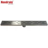 Neodrain ZA3 linear shower floor drain with stainless steel drain cover