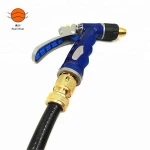 NEW 50 Feet Expandable Retractable garden hose reel Watering Hose Anti-Rust bulk garden hose