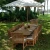 Import New arrival  all weather outdoor furniture luxury teak solid wood  classic dining set from China