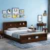 New Arrival Soft Luxury Bed Bedroom Sets  Wood Beds Furniture Bedroom Sets