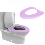 New Arrival  Washable Reusable Silicone Travel Portable Toilet Seat Cover Pad Lid