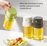 NEW CHENGKEHOME 200ML Cooking gourmet olive oil glass spray bottle suitable for grill salad air fryer oven use