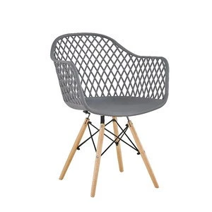 New commercial furniture Cheap plastic restaurant chair Design metal leg Chair Modern restaurant Furniture