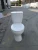 Import New design ceramic bathroom washdown sanitary ware two piece wc toilet from China