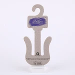 new design cheap price shoes slippers sandals paper cardboard hanger for kids baby children