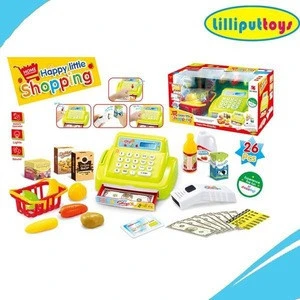 New Design Children Pretending Set of Supermarket Cash Register Toys