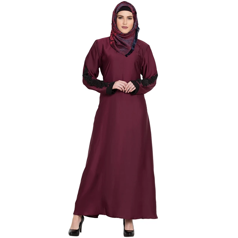 New Design Fresh And Beautiful Islamic Dress Muslim Women Long Abaya Dress