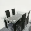 New Design Home Furniture Luxury Dining Room Table Chairs Set