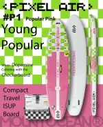 New Design Light Weight ISUP Compact Stand-up Paddleboarding SUP Paddle Stand Up Inflatable Paddle Board Supboard Surf Board