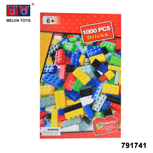 new design plastic educational toys 1000 pcs building blocks