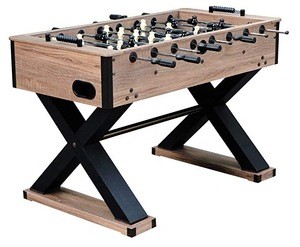 New design soccer table/football table foosball game table with X legs