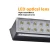 Import new design solar power multifunction 2 source outdoor wall light solar contour light IP67 waterproof from China