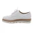 Import New Design White Leather With Pinhole Women Casual Shoes and Sneakers Flat Ladies Shoes from China