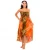 Import New fashion boho woman tie dye casual unbalance beach dress from China