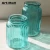 Import New Fashion China Manufacturers Turquoise Rose Cylinder Decoration Glass Vase from China