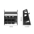 Import New multifunctional space aluminum kitchen spice storage rack from China