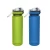 Import New Portable Transparent Bottle Fruit Juice Leak-proof Outdoor Sport Travel Camping Bottle Recycled Frosted Plastic Water Bottle from China