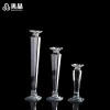 New Products Wedding Decorative Long-stemmed Tall Crystal Glass Candle Holder