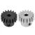 Import New Steel Metal Motor Pinion Gear 17T 0.8 Module For HIMOTO E10MTL/E10MT/E10BP 1/10 RC Car Parts 17T Motor Gear RC Accessories from China