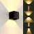 Import New style black white LED modern waterproof wall light  outdoor wall lamp outdoor wall lamps from China