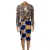 Import New style fall fashion long sleeve blazers suits africa two piece skirt set women clothing from China