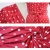 Import New summer womens short sleeve long skirt V-neck printed Polka Dot Dress from China