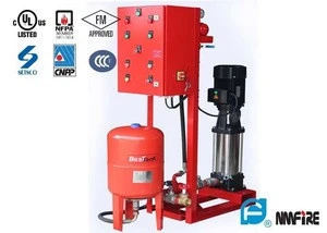 NFPA20 And GB6245 Standard Multistage Booster Fire Jockey Pump With 20gpm For Firefighting Application