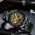Import NIBOSI New Hollow Fashion Large Dial Mens Watch Multifunction Calendar Sports Watch Waterproof Quartz Watch from China