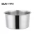 Import Non-magnetic Kitchen Spice Box Stainless Steel Spice Storage Container Japanese style metal seasoning box sugar bow Hotel from China