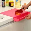 Non-Slip Chopping Board Kitchen Cutting Board With Storage Groove