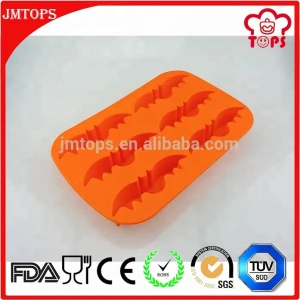 Non-stick Bat shapde silicone baking moulds making rubber, silicone pastry mold