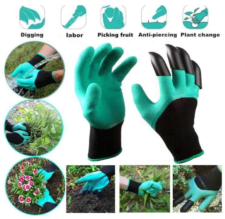Nonwoven Bag Planter Potato Growing Tree Planting Garden Felt Grow Bags Plant Pouch Fabric Pots With Garden Glove