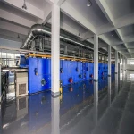 Nonwoven stenter machine textile tenter machine