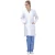 Import nurse hospital medical long lab coat doctor uniform from China