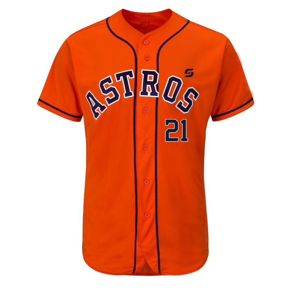 OEM 100% Polyester Sublimated Baseball Shirt Factory Price Men Baseball Shirts
