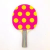 OEM cheaper table tennis racket heat transfer printing kids customize logo ping pong racket customize log ping pong racket
