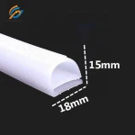 OEM custom e shape silicone rubber owen toaster door seal strips