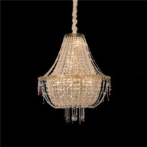 OEM custom modern luxury crystal chandeliers pendant lights for hotel
