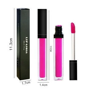 OEM/ODM 18 Colors Matte Lipstick Waterproof Liquid Make Your Own Lip Gloss Private Label Custom Lipstick Trending Product 2019