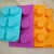 Import OEM/ODM available cake tools round silicone cake molds from China
