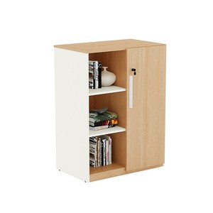 Office furniture 3-4 shelf 1 doors office filing cabinet