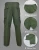 Import Olive green design security guard uniform battle dress uniform military uniform from China