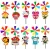 Import other toys Hot Sell Kid Toys Led Flash Light plastic Windmill Colorful Cartoon series Pinwheel Children Best Gift Windmill from China